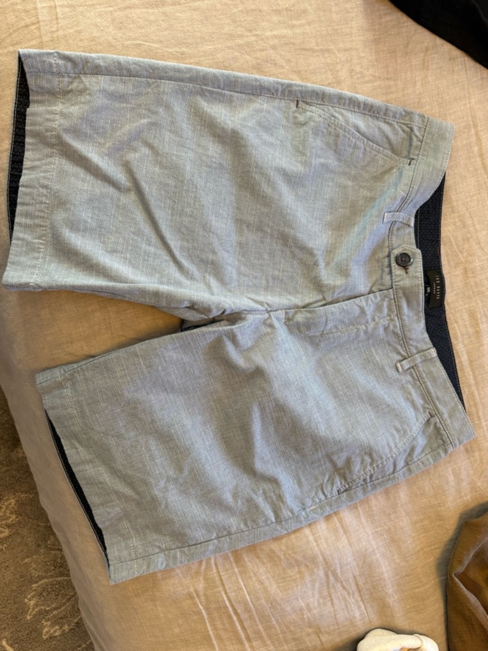 Men's Ted Baker Light Blue Casual Shorts